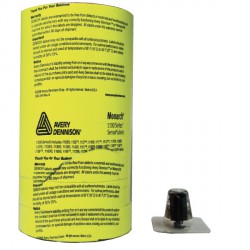 ETIQUETTES 1155 Fluo Jaune 31 x 19 mm