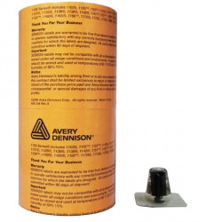 ETIQUETTES 1158 Orange 25 x 31 mm