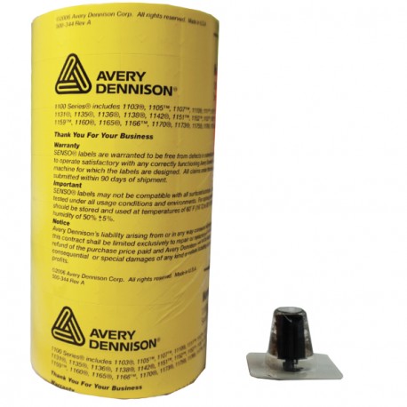 ETIQUETTES 1110 Jaunes 19 x 10 mm